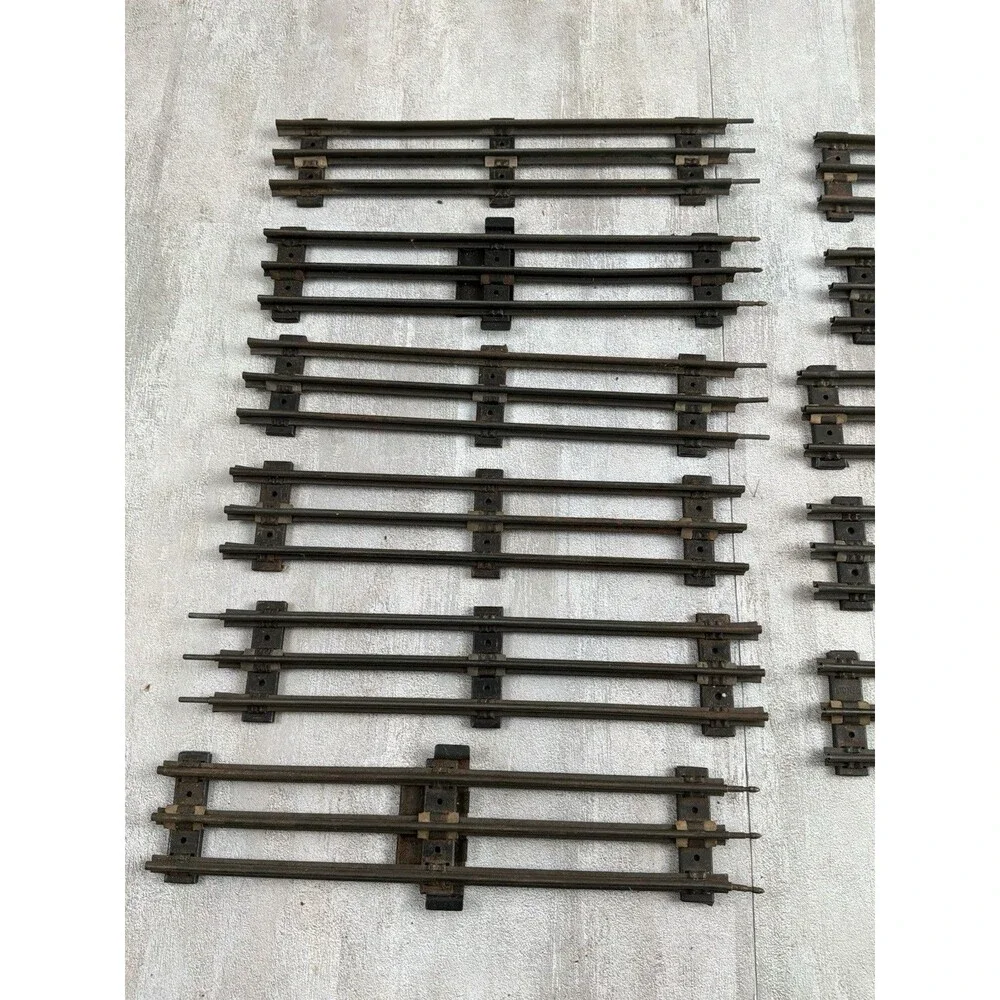 Vintage O Gauge Train Lot Lionel Transformer Marx Switches Unbranded Track